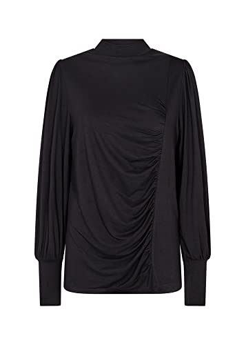 SOYACONCEPT Women's SC-MARICA 214 Bluzka damska, 9999 czarna, XL