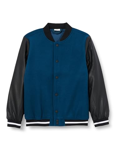 s.Oliver Sales GmbH & Co. KG / s.Oliver Chłopięca bluza z nadrukiem na plecach, niebieski, 116