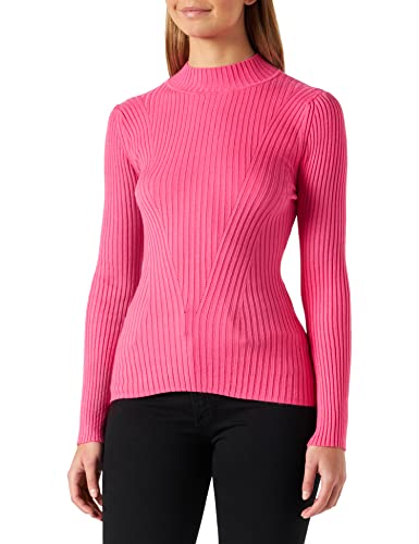 s.Oliver Damski sweter z dzianiny z mieszanki wiskozy, Rosa, 44