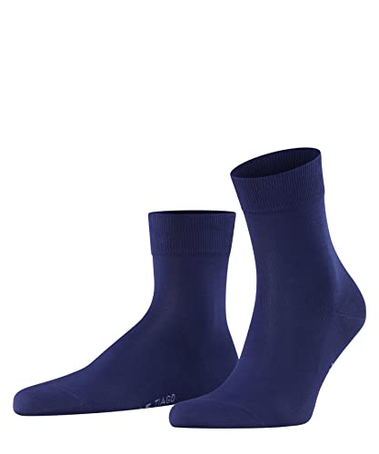 FALKE Mężczyźni Krótkie skarpety Tiago M SSO Organiczna Bawełna jednokolorowe 1 Para, Niebieski (Royal Blue 6000), 43-44