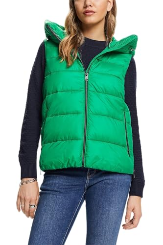ESPRIT Kamizelka damska, 310/Green, XXS