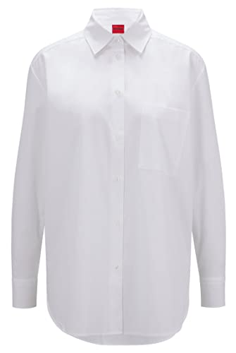 HUGO Elodina bluza damska, White100, 34