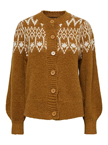 PCNYLA LS Knit Kardigan BC, Dijon/Szczegóły: antyczna biel, XS
