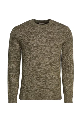 ESPRIT sweter męski, 355/ciemny khaki, S