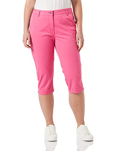 Blue Seven Damskie spodnie Capri, różowe, 46, Rosa, 46