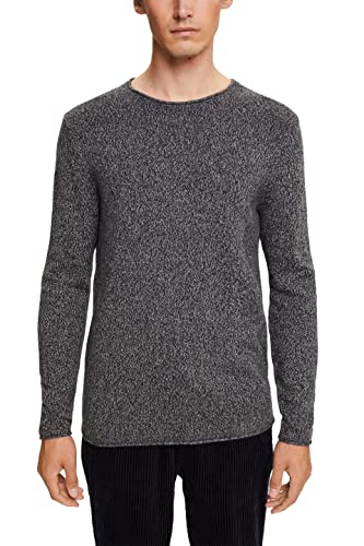 ESPRIT sweter męski, 004/Black 4, S