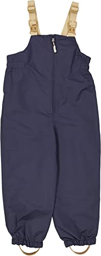 Wheat Spodnie przeciwdeszczowe unisex z szelkami Robin Technical – 100% wodoszczelne, Midnight