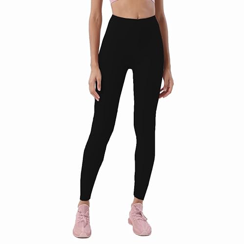 EULLA Legginsy do jogi z wysokim stanem dla kobiet, 11 Porzeczka, M