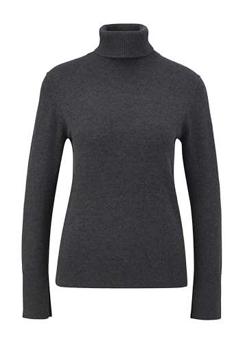 s.Oliver Sales GmbH & Co. KG/s.Oliver Damski sweter z golfem, szary, 42