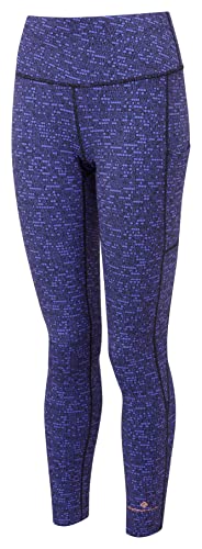 Ronhill Running Life Deluxe Rajstopy damskie, Indygo/czarny, 36