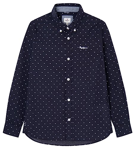 Pepe Jeans Dorset damska koszula, niebieski (Dulwich), 8 Jahre