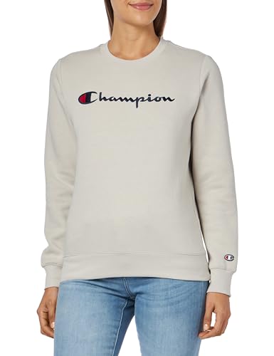 Champion Legacy American Classics W-Light Powerblend Fleece Crewneck Bluza Damska, Srebrny Szary, M