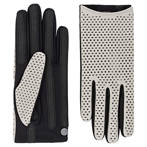 Roeckl Damskie rękawiczki Granada Touch, Light Stone, 8, Light Stone