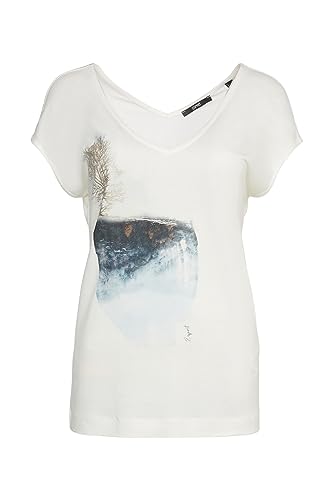 ESPRIT T-shirt damski, 056/Ice 2, M