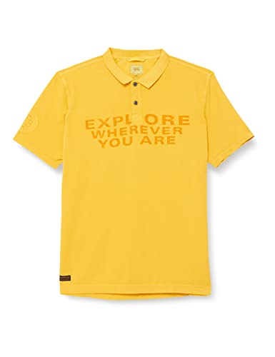 camel active Męska koszulka polo, żółty, 6XL