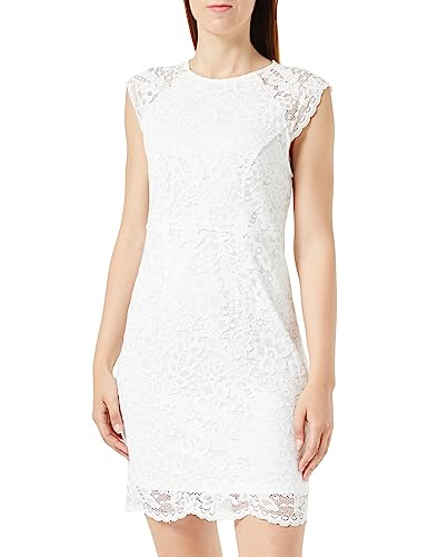 ONLY Sukienka damska Onlarzina Sl Lace Dress WVN, Cloud Dancer, XS