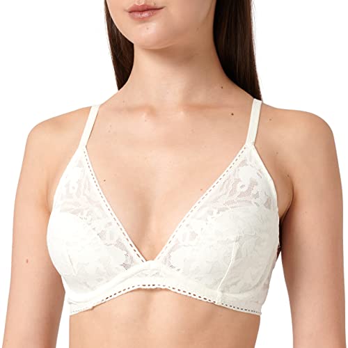 Calvin Klein Damski biustonosz z lekko podszyciem, kość słoniowa, 34A