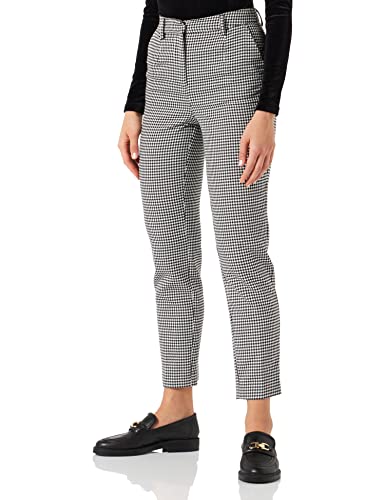 NAF Damskie spodnie EPUCE P1, PUCE Noir/Blanc, 46