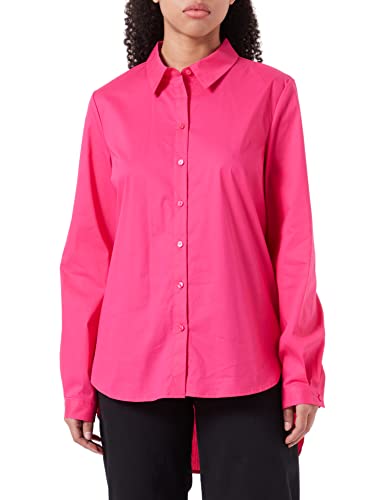 Vila Koszula damska Button-down, różowy, 42