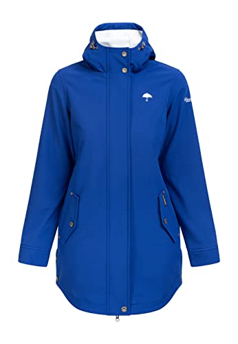 Schmuddelwedda Krótki płaszcz z softshell damski 34324794, królewski błękit, M