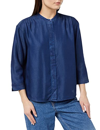 TOM TAILOR Damski Bluzka 1035252, 10113 - Clean Mid Stone Blue Denim, 36
