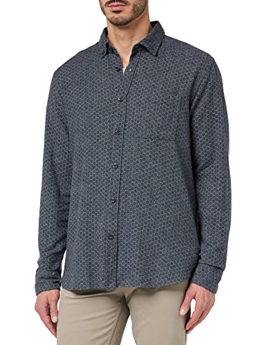 camel active Męska koszula 409119/8S59, grafitowa, 3XL