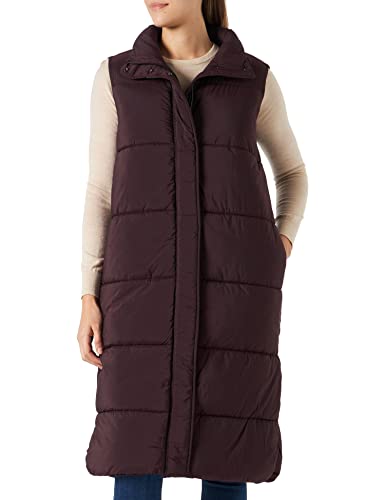 s.Oliver BLACK LABEL Damska kamizelka bez rękawów Weste Ärmellos, Fioletowy, 66