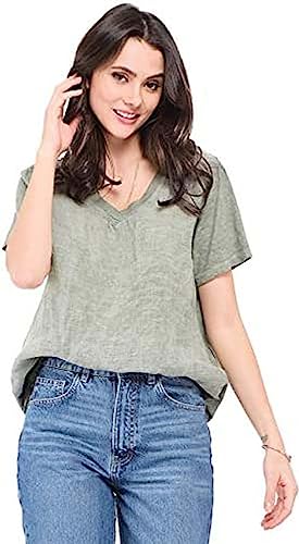 Bonateks, Krótka sukienka z przodu i bez rękawów, 100% len, rozmiar DE:38 rozmiar US: M, czarna - wyprodukowano we Włoszech, czarny, 38