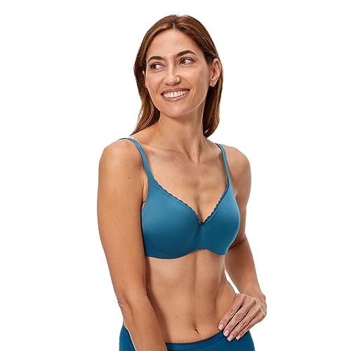 Playtex Biustonosz Z obręczami 24h Niewidzialność Kobieta x1, Niebieski, 105B