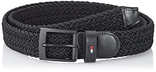 Tommy Hilfiger Męski elastyczny pasek BT, ADAN 3.5, czarny, 135, Czarny