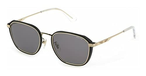 Police Unisex SPLD46 okulary przeciwsłoneczne, złote, 53, złoto, 53