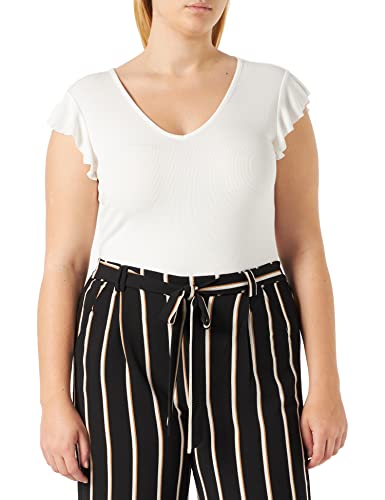 ONLY Damskie Onlbelia S/L JRS NOOS Top, Cloud Dancer, XXS, Cloud Dancer, XXS