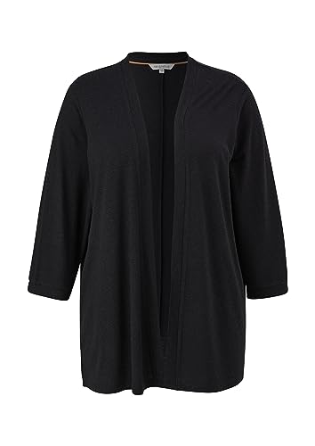 TRIANGLE kardigan damski, Grey/Black, 54