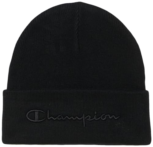 Champion Lifestyle Caps - 802416 Czapka z daszkiem, Czarny, Jeden rozmiar, Unisex - Dorosły, Czarny, rozmiar uniwersalny