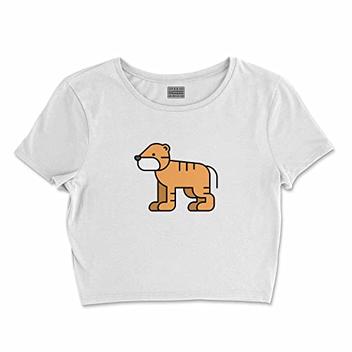 Bona Basics, Koszulka damska z nadrukiem cyfrowym,%100 bawełna, biała, casualowa, topy damskie, rozmiar: XL, biały, XL Krótki