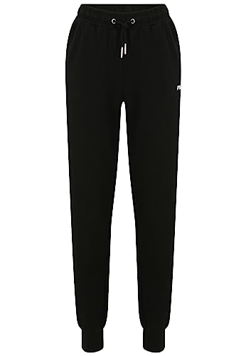 FILA Damskie spodnie rekreacyjne BALIMO z wysokim stanem, czarne, XL, czarny, XL