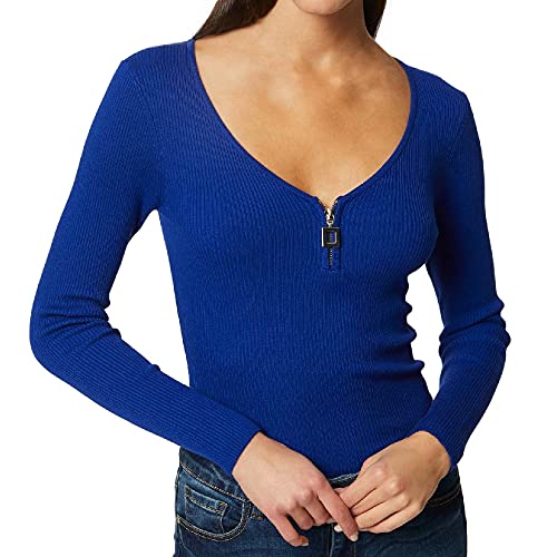 Morgan Sweter damski, Elektryczny niebieski, XL