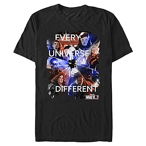 Marvel Męski T-shirt Every Universe T-Shirt, czarny, mały
