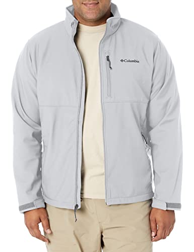 Columbia Męska kurtka softshellowa Ascender wodoodporna i wiatroszczelna, Columbia Grey, L