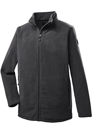 STOY Męska kurtka polarowa – duże rozmiary STS 18 MN JCKT, czarna, 5XL, 38468-000
