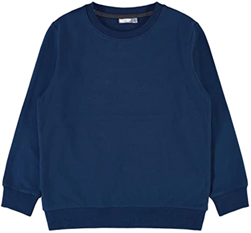 Name It Chłopięca bluza Nkmnesweat Unb Noos, Ciemnoszafirowy, 4 Lat