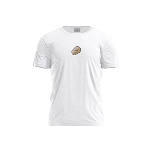 Bona Basics T-shirt męski, biały, L