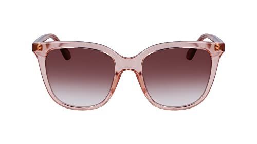 Calvin Klein Damskie okulary przeciwsłoneczne CK23506S, różowe, jeden rozmiar, róża, Rozmiar uniwersalny
