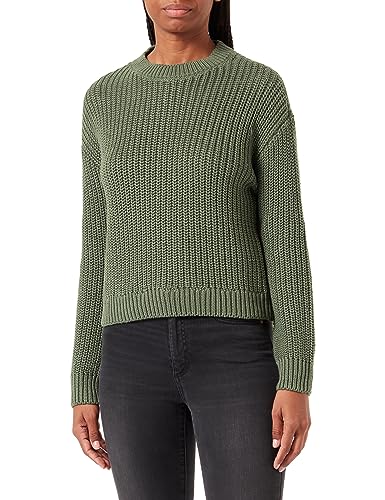 Bestseller A/S Damski sweter VMHILDA LS O-Neck GA NOOS, Dark Forest, M, Dark Forest, M