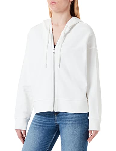 United Colors of Benetton Damska bluza z kapturem Giacca C/CAPP M/L 3OJAD500B, Bianco Latte 074, XS, bianco latte 074, XS