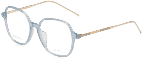 Jimmy Choo Jc367/F Okulary, Azure, 52 Damski, Azure, 52