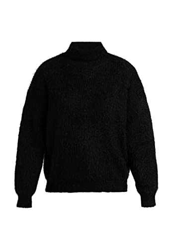 ZITHA Damski sweter z golfem 29525154-ZI01, czarny, XL, czarny, XL-XXL