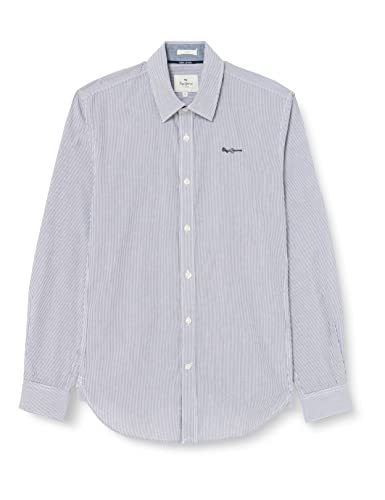 Pepe Jeans Koszula męska Percy, Niebieski (Dulwich), XL