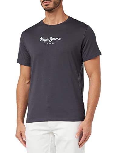 Pepe Jeans Koszulka męska Edward, Czarny (sprany w czarny), M
