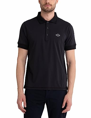 Replay Męska koszulka polo z krótkim rękawem z super stretchem, Midnight Blue 500, L